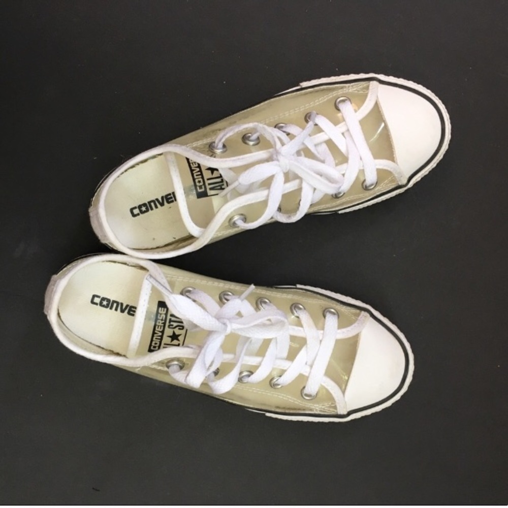Converse All Star Low Top  Clear Sneakers